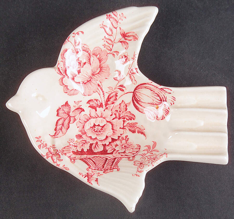 Charlotte Pink (Scalloped) Small Ashtray by Royal Staffordshire-1