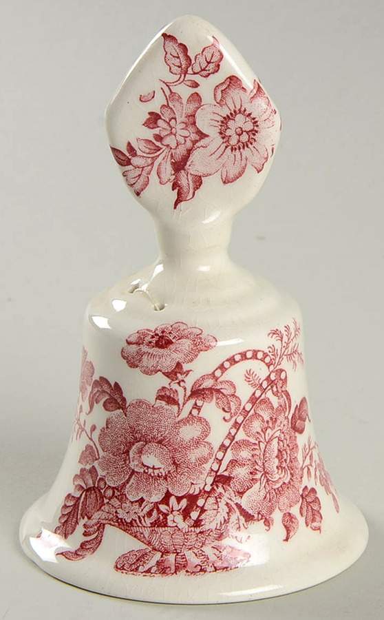 Charlotte Pink (Scalloped) Bell by Royal Staffordshire-1
