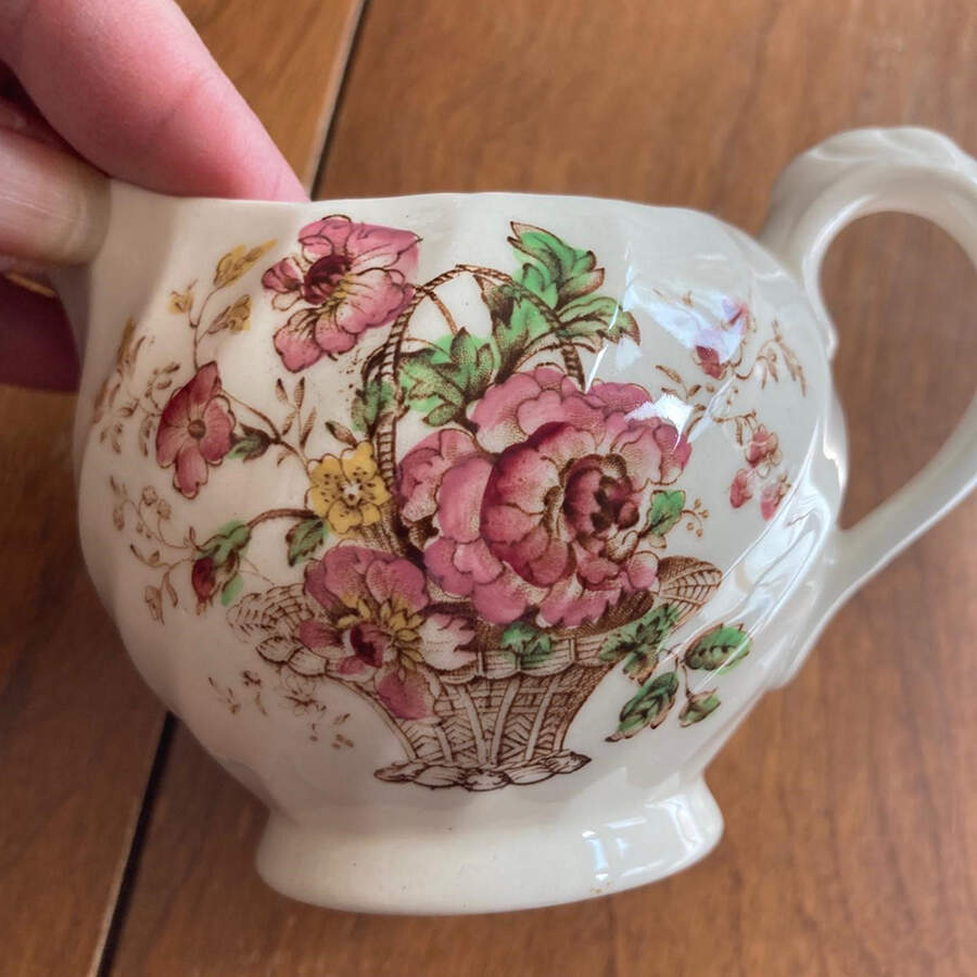 Chelsea Rose Multicolor Creamer by Royal Staffordshire-1