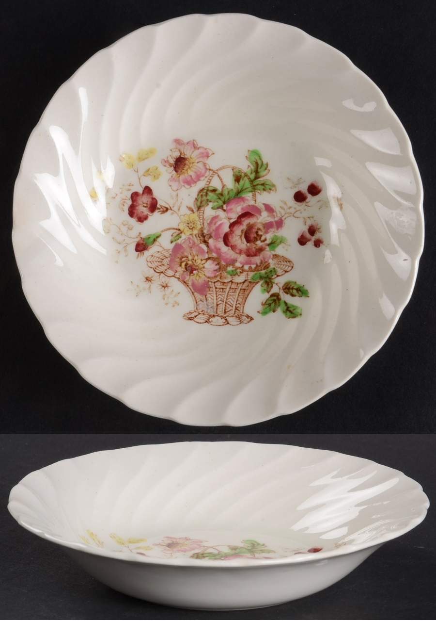 Chelsea Rose Multicolor Fruit/Dessert (Sauce) Bowl by Royal Staffordshire-1