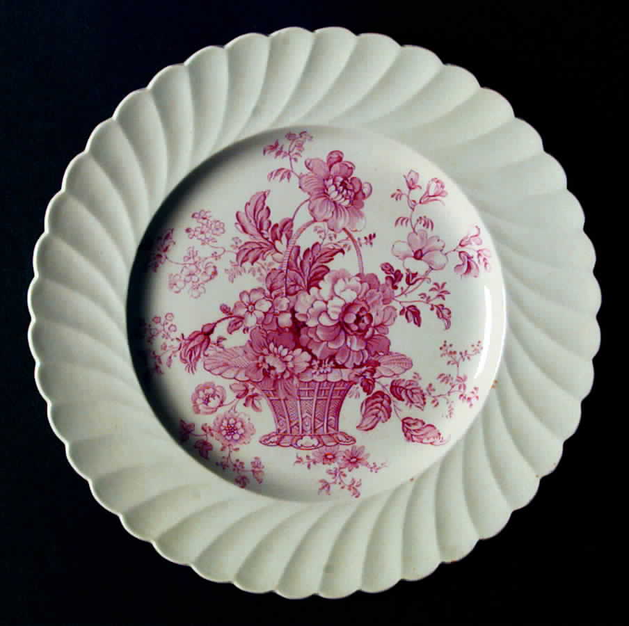 Chelsea Rose Pink Dinner Plate by Royal Staffordshire-1