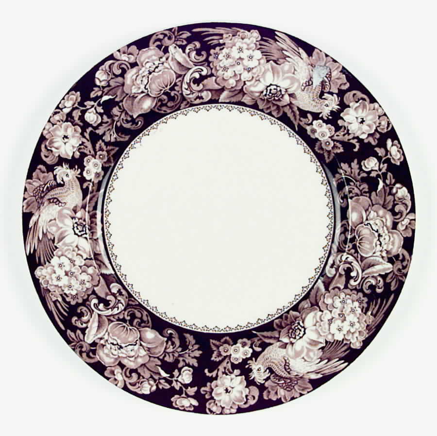 Davenport Brown Dinner Plate by Royal Staffordshire-1