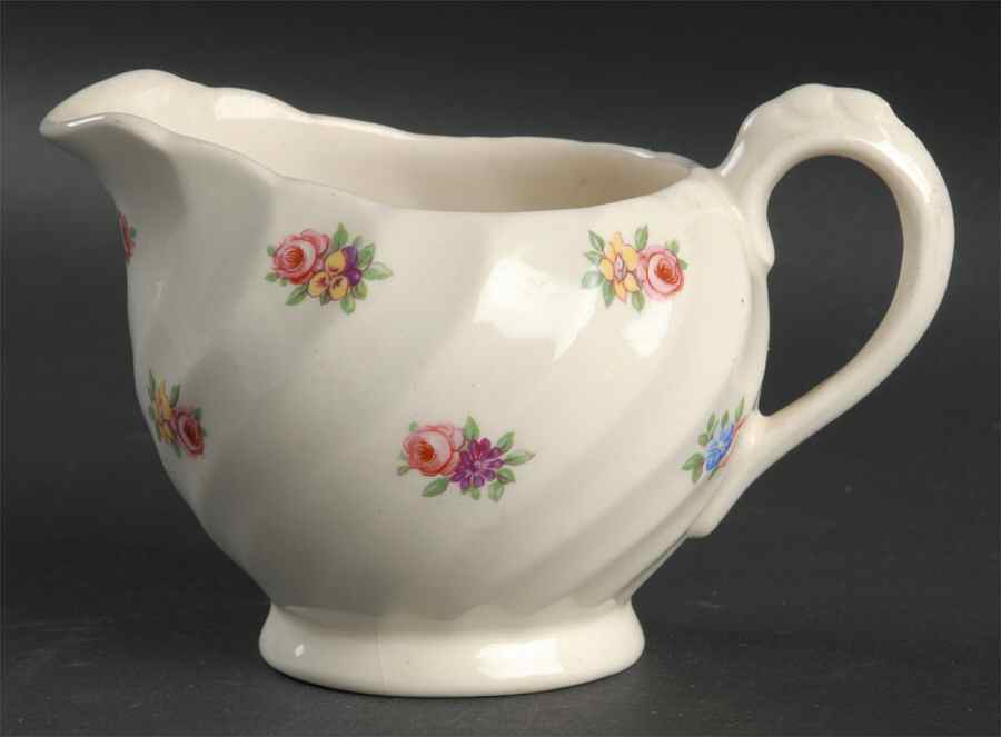 Devonshire (No Trim) Creamer by Royal Staffordshire-1