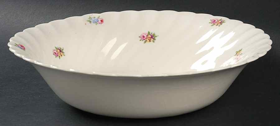 Devonshire (No Trim) 9" Round Vegetable Bowl by Royal Staffordshire-1