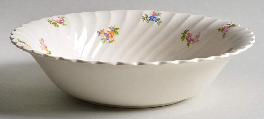 Dimity (No Trim) 8" Round Vegetable Bowl by Royal Staffordshire-1