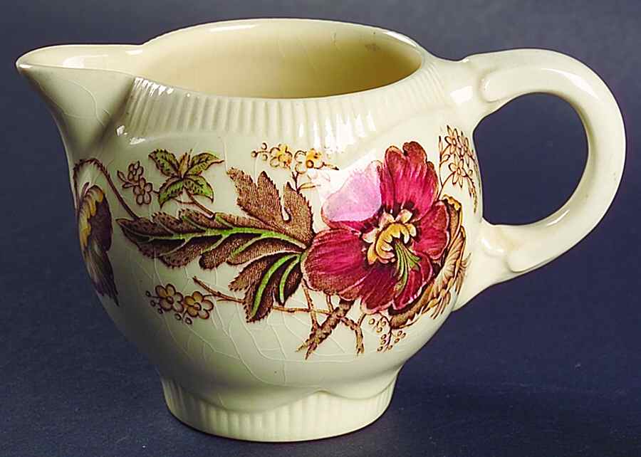Georgian Spray Creamer by Royal Staffordshire-1