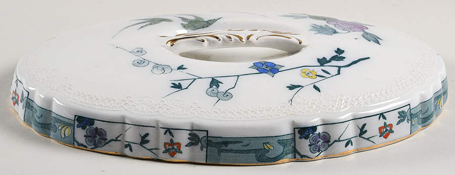 Ko Shan Lid for Oval Vegetable by Royal Staffordshire-1