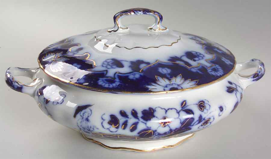 Pekin Round Covered Vegetable by Royal Staffordshire-1