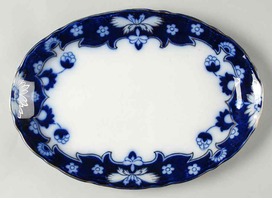 Pekin 13" Oval Serving Platter by Royal Staffordshire-1