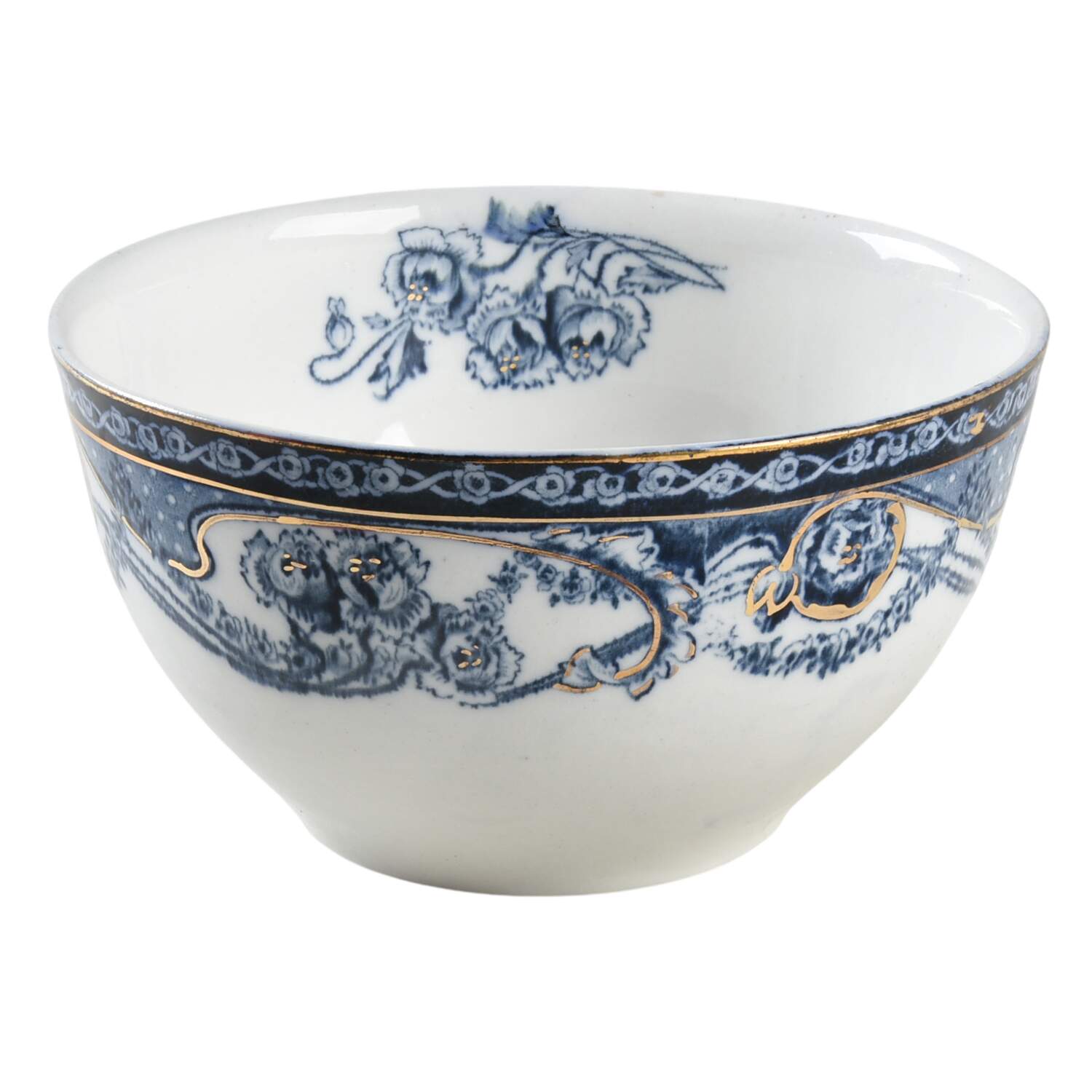 Renown Blue Cranberry Bowl by Royal Staffordshire-1