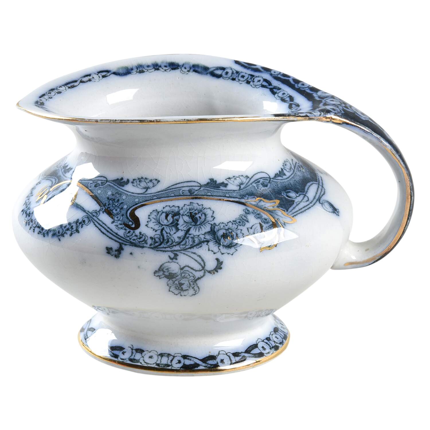 Renown Blue Creamer by Royal Staffordshire-1