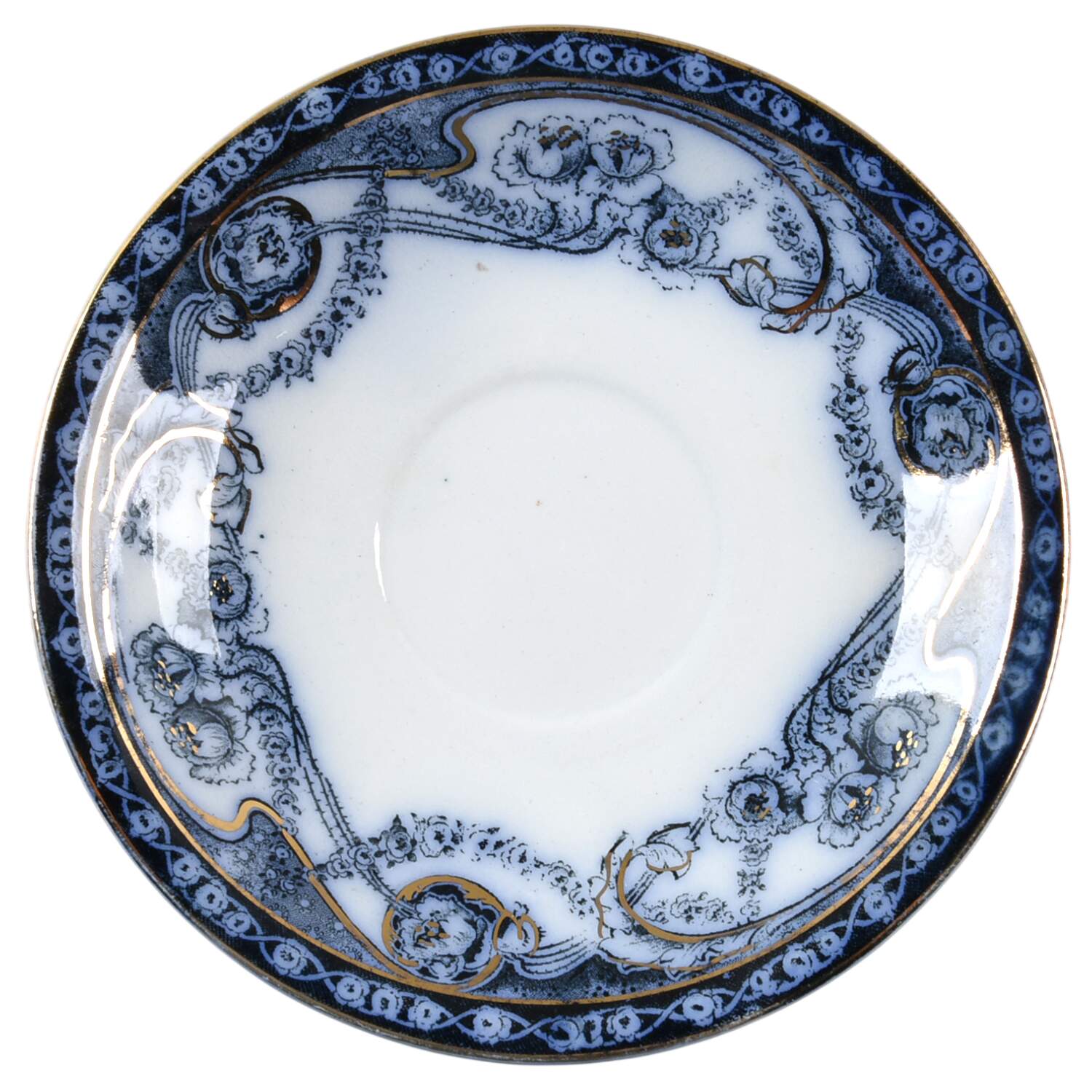 Renown Blue Saucer by Royal Staffordshire-1