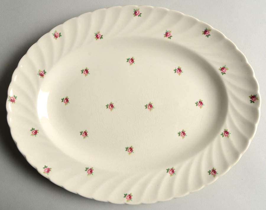 ROS4 11" Oval Serving Platter by Royal Staffordshire-1