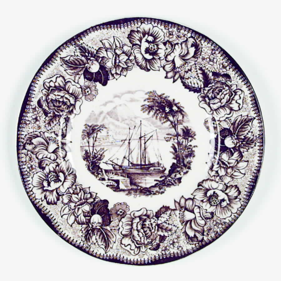 Safe Harbour Brown Bread & Butter Plate by Royal Staffordshire-1