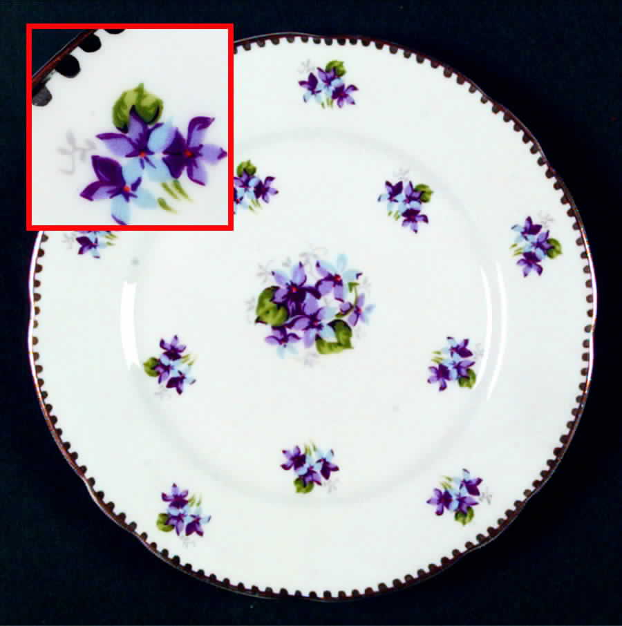 Sweet Violets Bread & Butter Plate by Royal Staffordshire-1