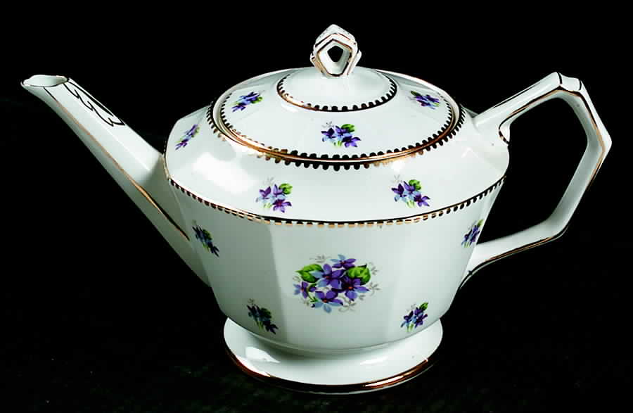 Sweet Violets Teapot & Lid by Royal Staffordshire-1