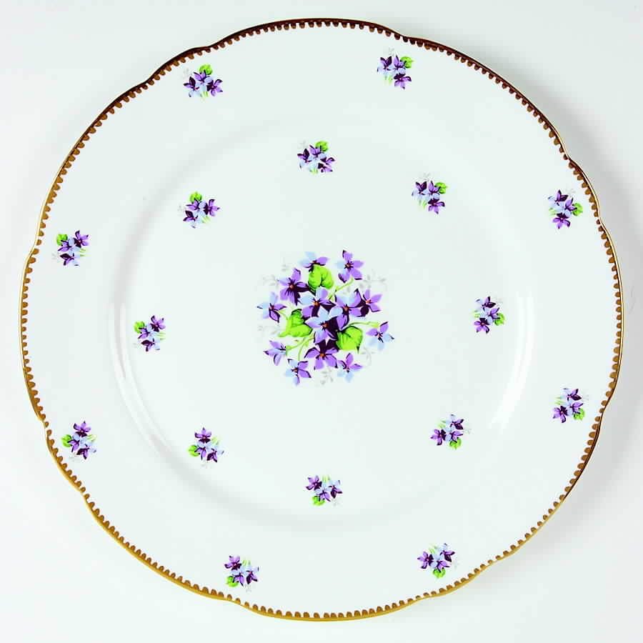 Sweet Violets Dinner Plate by Royal Staffordshire-1