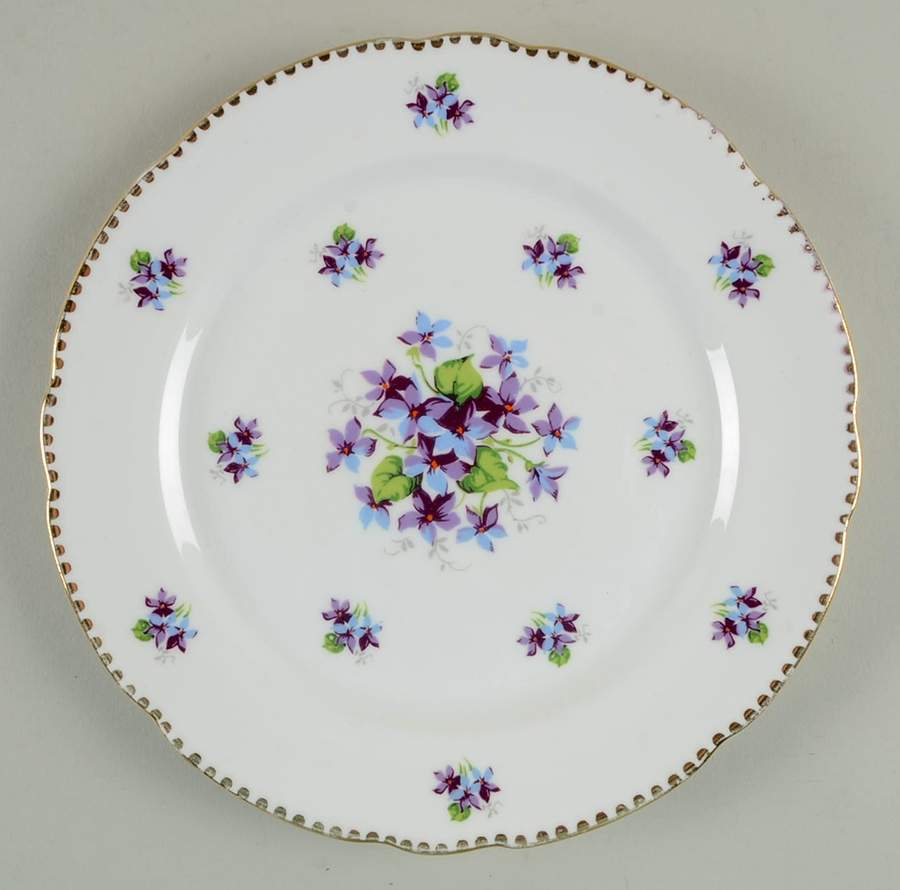 Sweet Violets Salad Plate by Royal Staffordshire-1