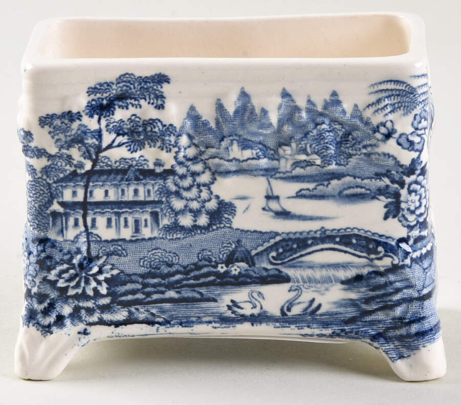 Tonquin Blue Cigarette Holder by Royal Staffordshire-1