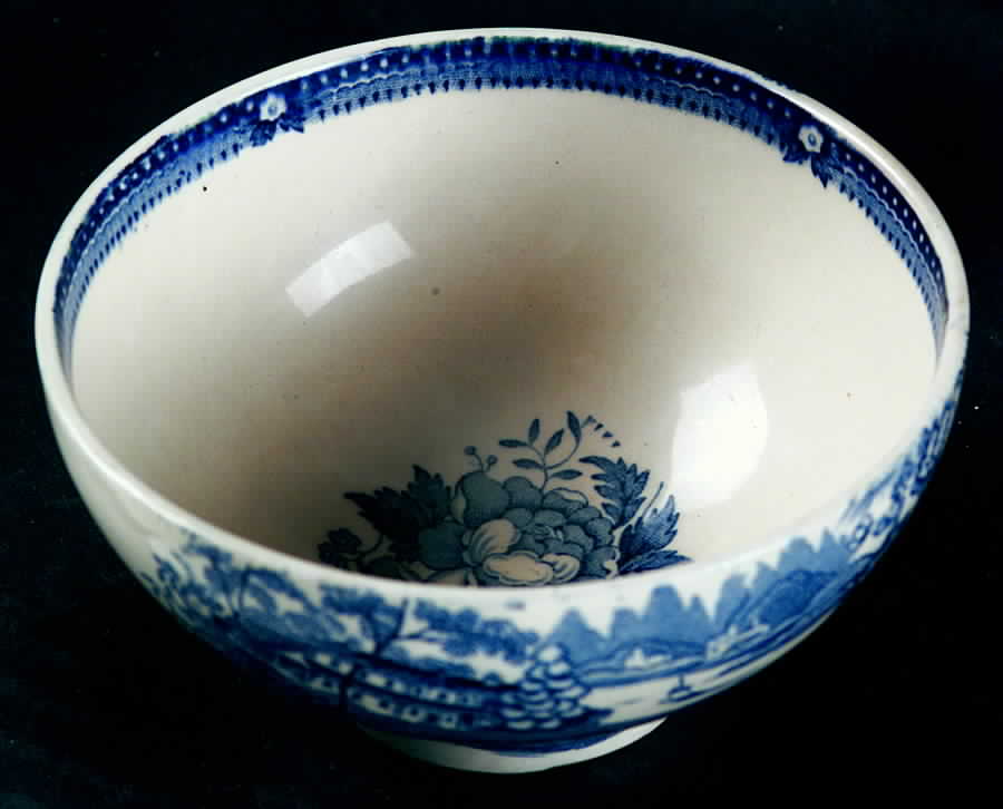 Tonquin Blue Open Sugar Bowl by Royal Staffordshire-1