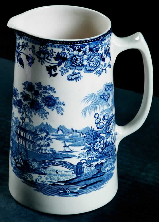 Tonquin Blue 32 Oz Pitcher by Royal Staffordshire-1