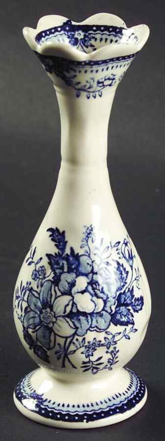 Tonquin Blue 5" Bud Vase by Royal Staffordshire-1