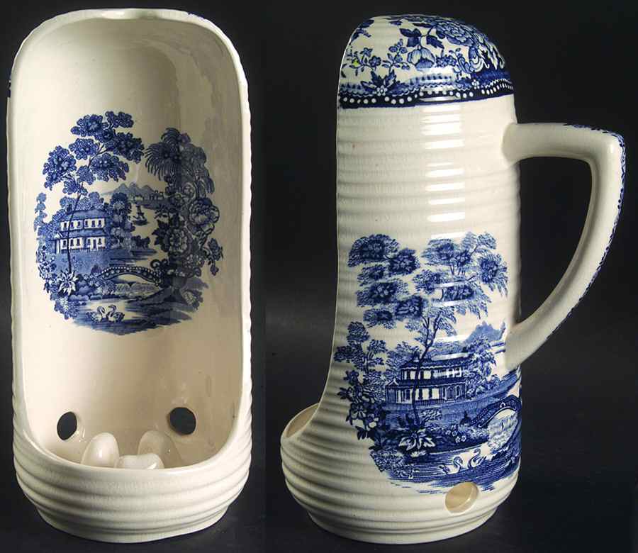 Tonquin Blue Night Light Candle by Royal Staffordshire-1
