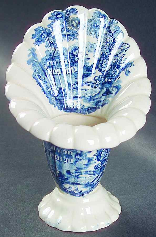Tonquin Blue Match Holder, for Wood Matches by Royal Staffordshire-1