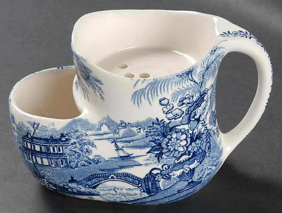 Tonquin Blue Shaving Mug by Royal Staffordshire-1