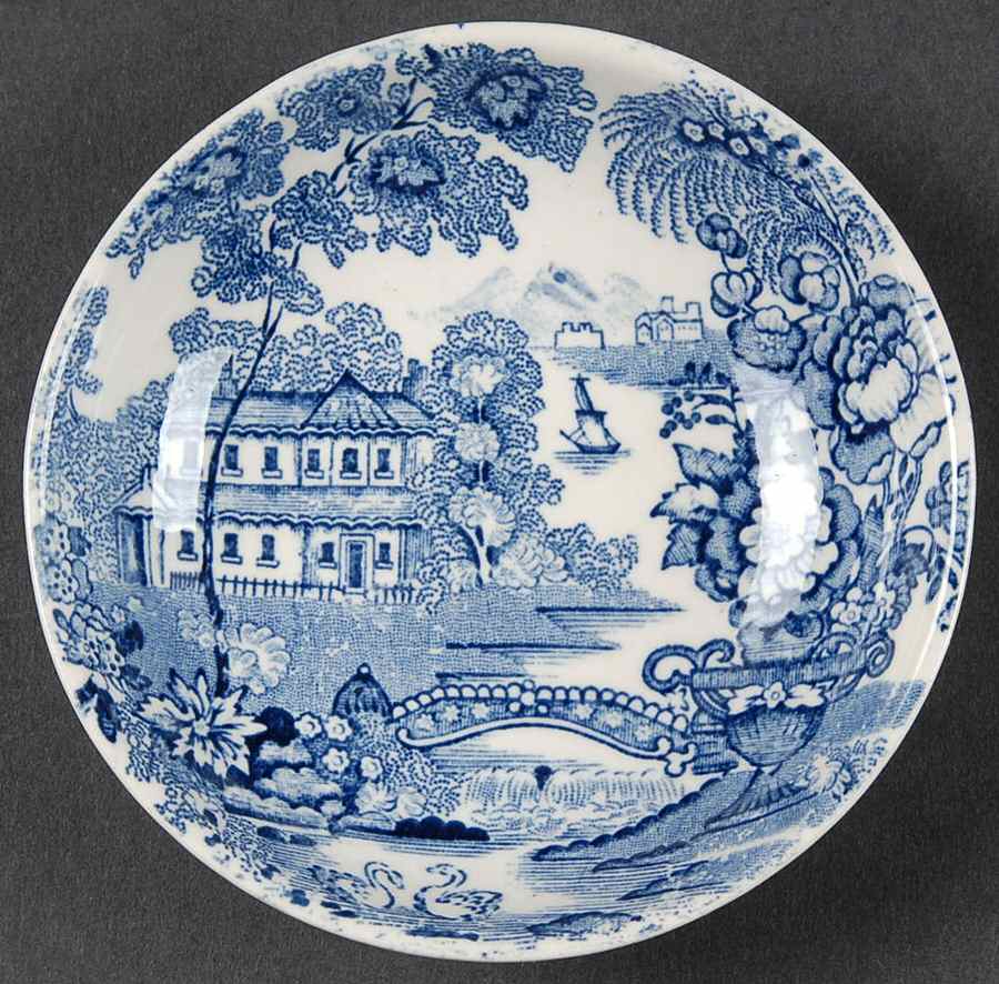 Tonquin Blue Master Salt Dip by Royal Staffordshire-1