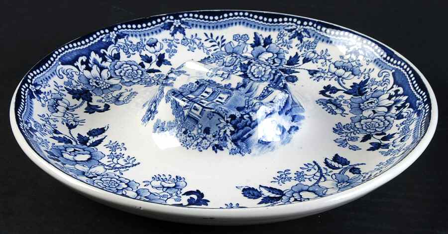 Tonquin Blue 9" Ashtray by Royal Staffordshire-1