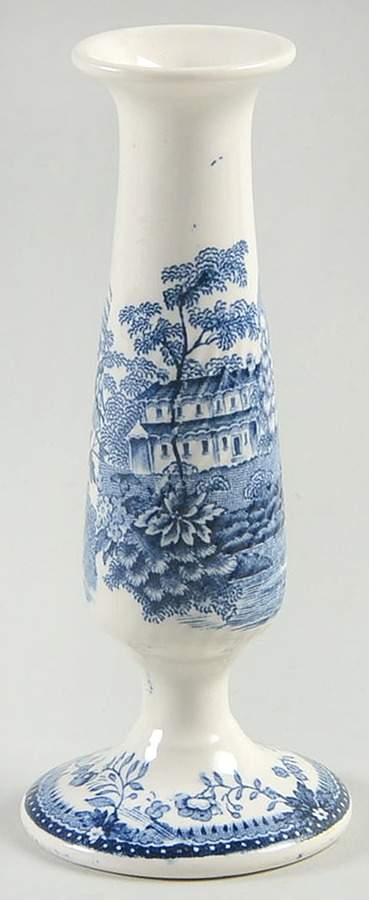 Tonquin Blue 5" Bud Vase by Royal Staffordshire-1