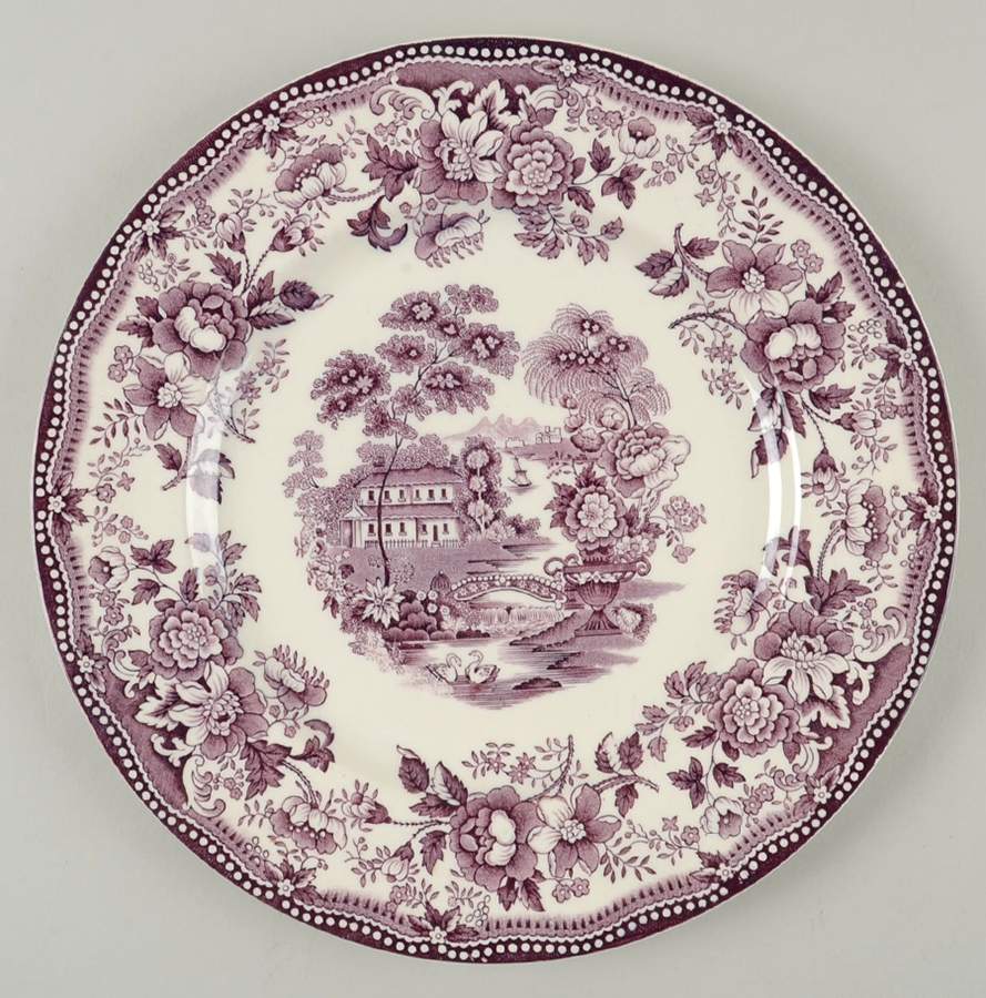 Tonquin Plum Dinner Plate by Royal Staffordshire-1