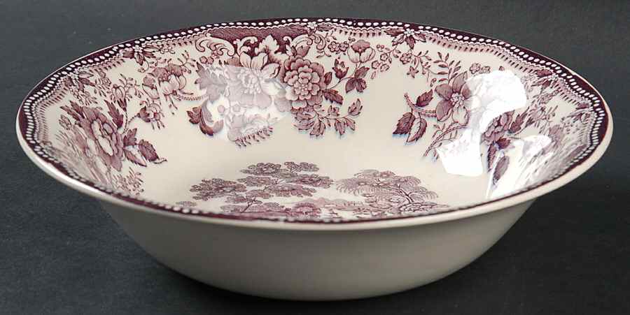 Tonquin Plum 7" Round Vegetable Bowl by Royal Staffordshire-1