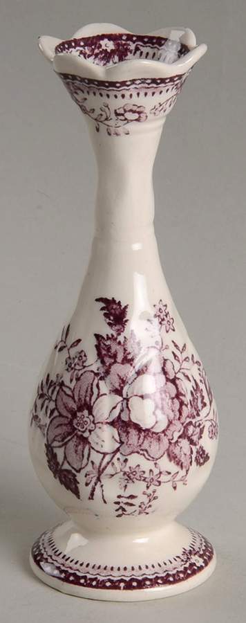 Tonquin Plum 5" Bud Vase by Royal Staffordshire-1