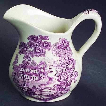 Tonquin Plum Mini Creamer by Royal Staffordshire-1