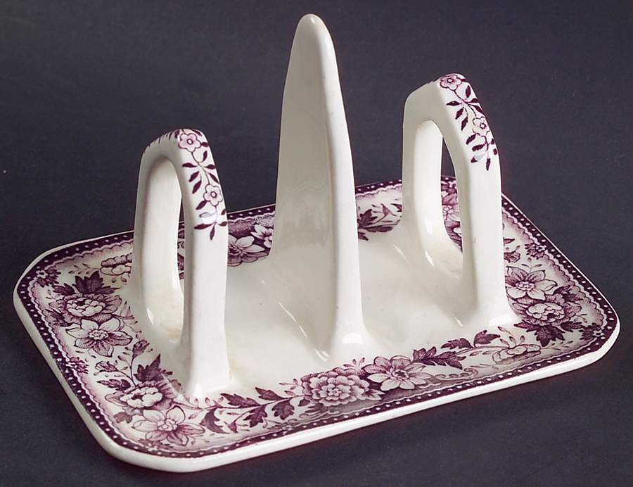 Tonquin Plum Toast Server by Royal Staffordshire-1