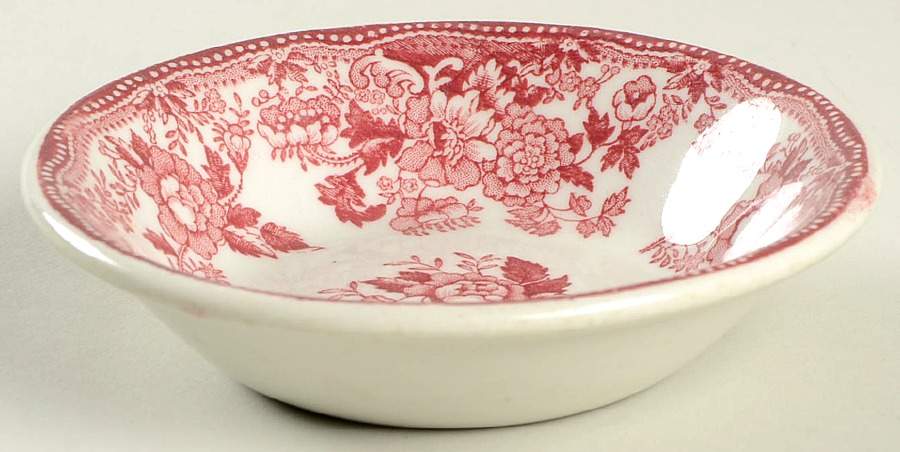 Tonquin Red Pink Fruit/Dessert (Sauce) Bowl by Royal Staffordshire-1