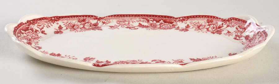 Tonquin Red Pink 1/4 Lb Butter No Lid by Royal Staffordshire-1