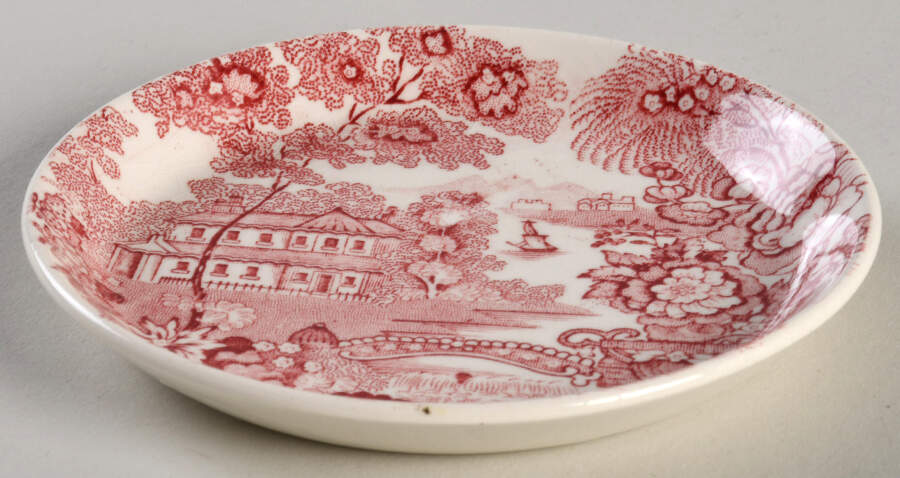 Tonquin Red Pink Coaster by Royal Staffordshire-1