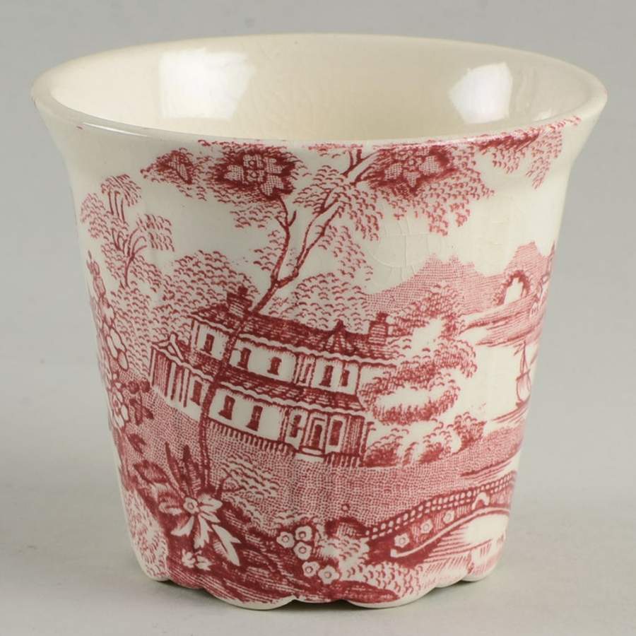 Tonquin Red Pink Cigarette Holder by Royal Staffordshire-1