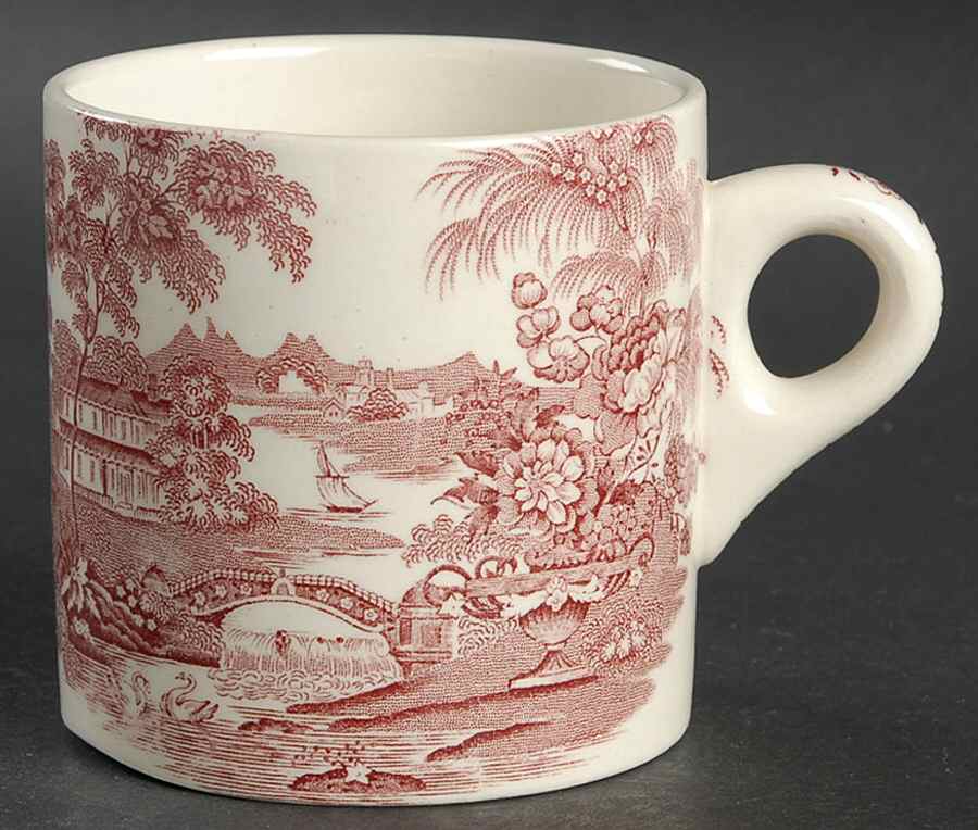 Tonquin Red Pink Mug by Royal Staffordshire-1