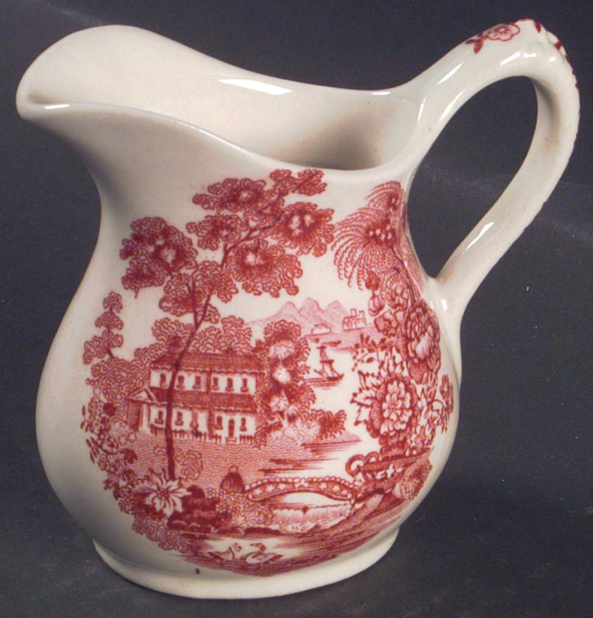 Tonquin Red Pink Mini Creamer by Royal Staffordshire-1