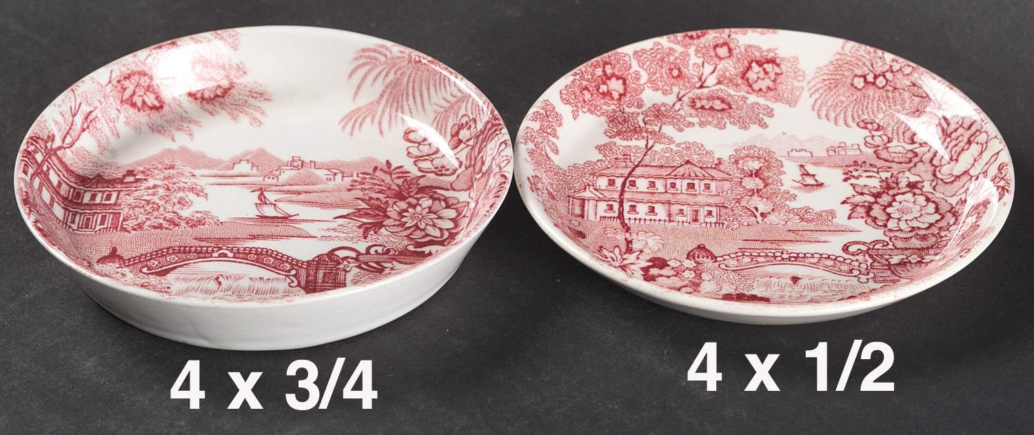 Tonquin Red Pink Coaster by Royal Staffordshire-1