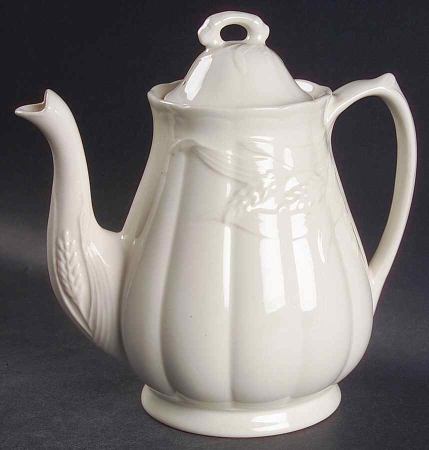 Wheat Mini Coffee Pot & Lid by Arthur J Wilkinson-1