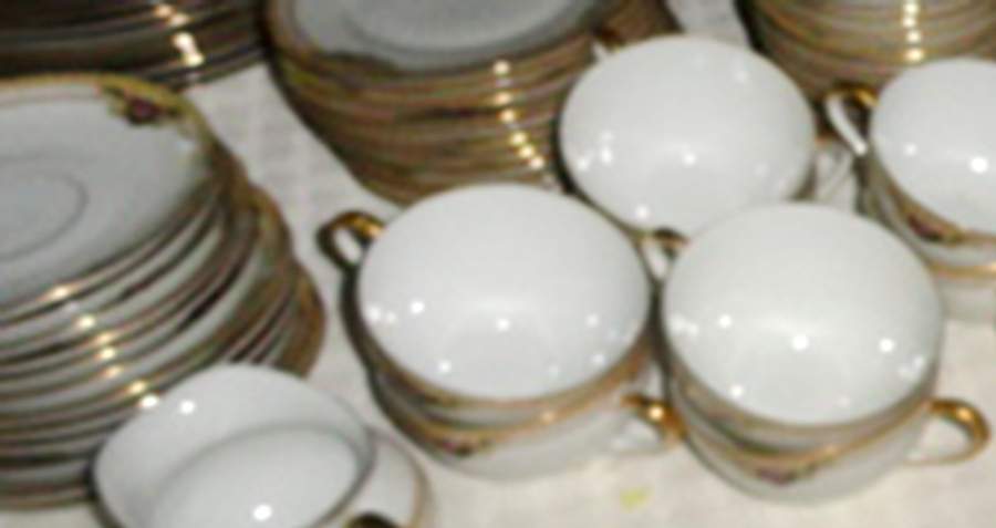 Belmont Footed Cup & Saucer Set by Royal Tettau-1