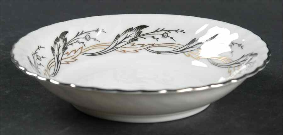 Golden Silver Fruit/Dessert (Sauce) Bowl by Royal Tettau-1
