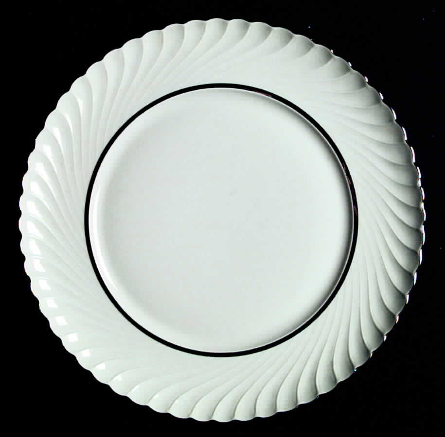 Platina Dinner Plate by Royal Tettau-1