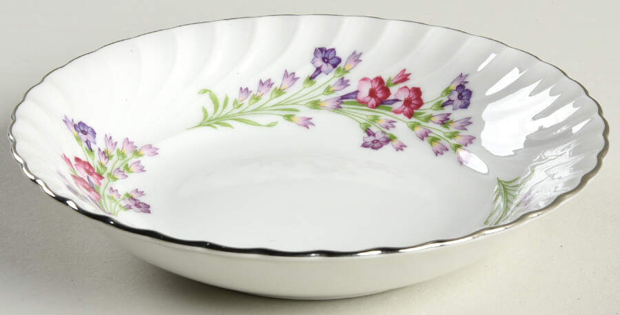 Spring Wreath Fruit/Dessert (Sauce) Bowl by Royal Tettau-1