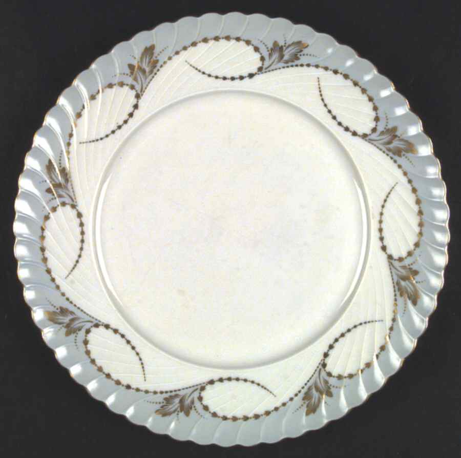 Yvonne Gray Dinner Plate by Royal Tettau-1